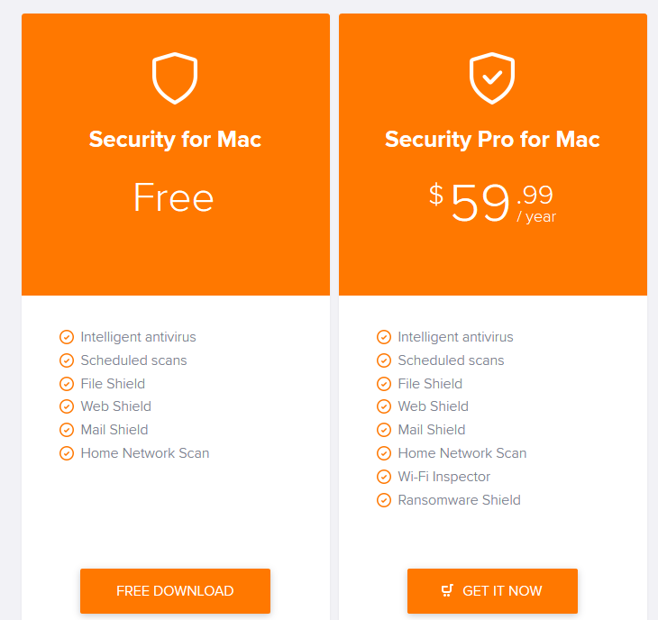 ratings for avast for mac